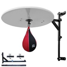 Boxing Speedball Platform Adjustable Board Stand Wall Mounted Swiel Speedball