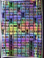 Star Wars CCG Endor Foil UNCUT SHEET Light Side