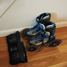 Land Roller Mojo Skates Blue