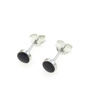 Whitby jet and Sterling Silver