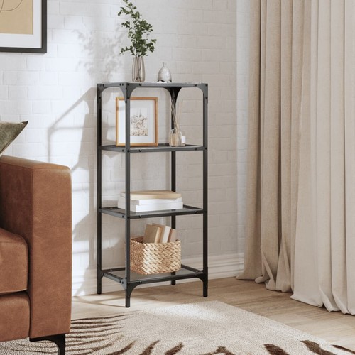 Storage rack with transparent - storage,