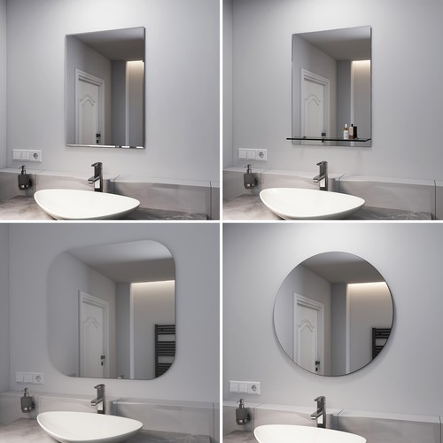 Emke wall mirror - mirror, 4