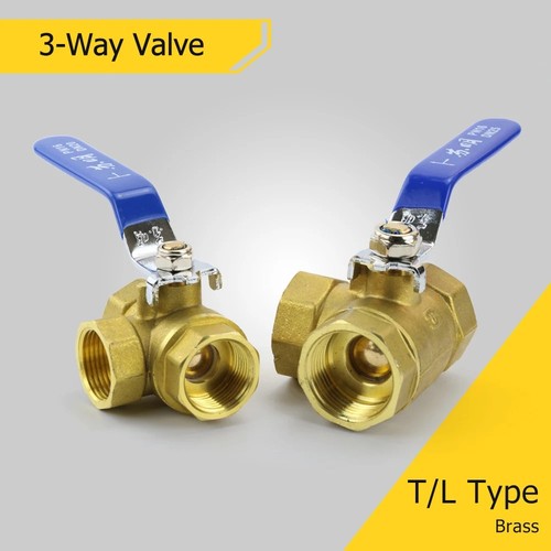 Way brass ball - brass, valve