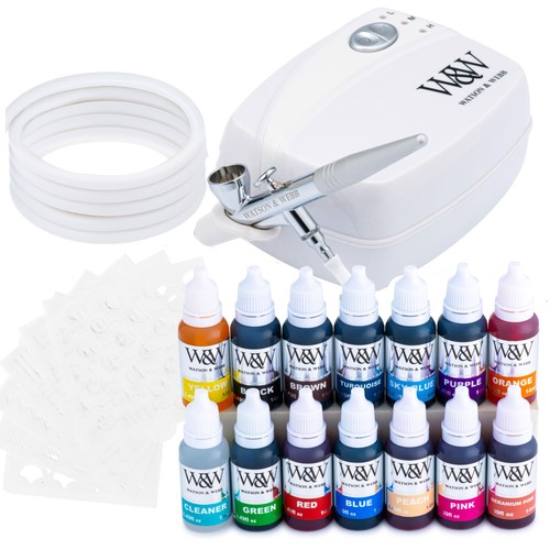 Airbrush cake decorating - cake,