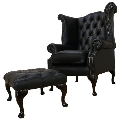 Queen anne italian - italian, leather