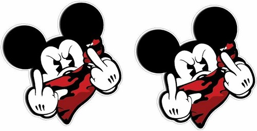 Mickey mouse middle - mouse,