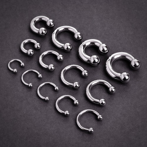 Titanium horseshoe septum - horseshoe,