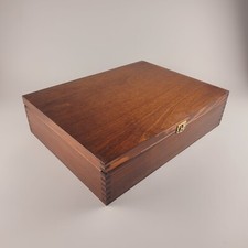 Wooden Large Box 40 cm x 30 cm x 10 cm  in Brown Colour