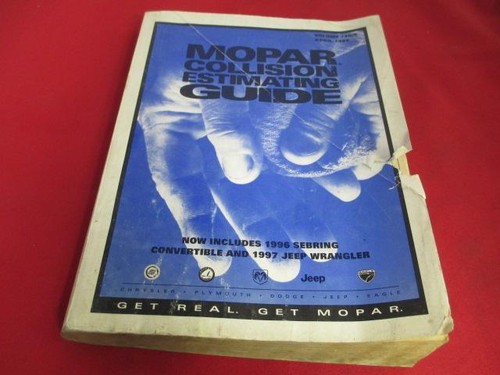 Mopar collision estimating - collision,