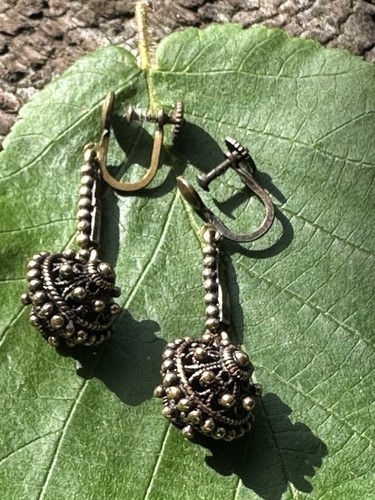 Sarpaneva bronze earrings - sarpaneva,