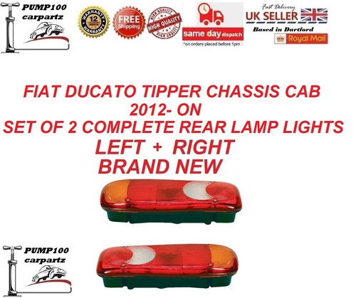 Rear lamp for - fiat, ducato