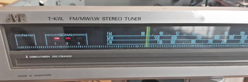 Jvc k11l brushed steel - steel, hifi