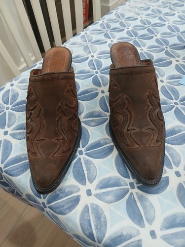 Tony lama mule boots - boots,