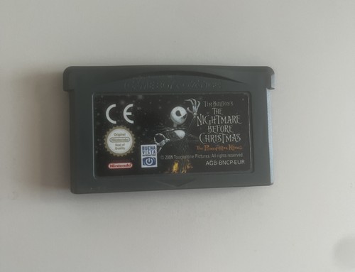 Nightmare before christmas gba - nightmare,