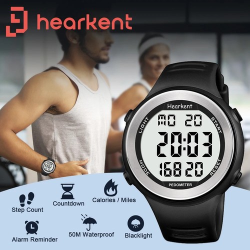 Pedometer watch men women - watch,