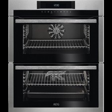 AEG DUE731110M Built Under Electric Double Oven Stainless Steel A/A Rated