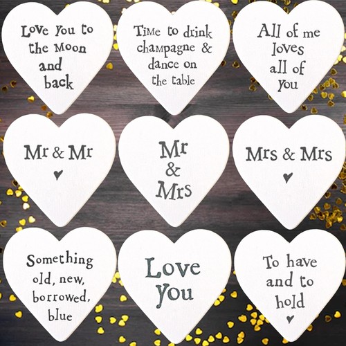 Mini wooden wedding - mini, plaques