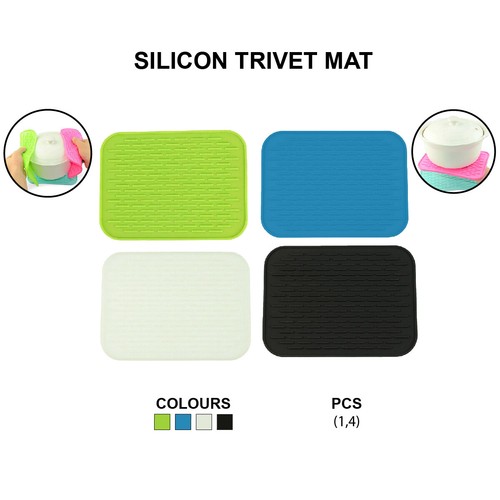 Silicone trivet mat - mat, hot