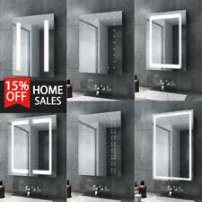 LED Bathroom Mirror Cabinet With Shaver Socket Storage/Demister/Sensor Switch