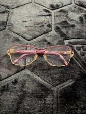 Authentic  Cazal Titanium Mod 1204 Col 001 Eyeglasses Frame Germany