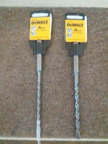 Dewalt sds plus 6mm and - 6mm,