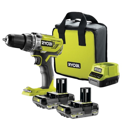 Ryobi one 18v r18pd3 2c20s - one+,