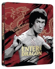 Enter The Dragon (50th Anniversary 4K Ultra HD + Blu Ray Steelbook) Bruce Lee