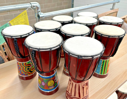 Djembes for schools bulk set - djembes,