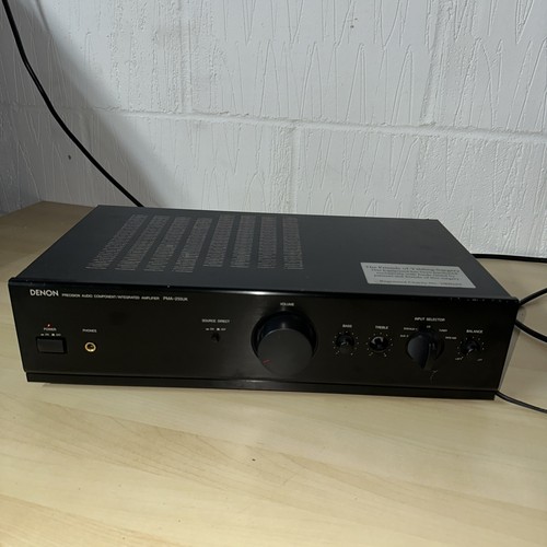 Denon pma 255uk - denon, integrated