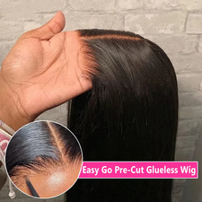 New Glueless Wig Bone Straight