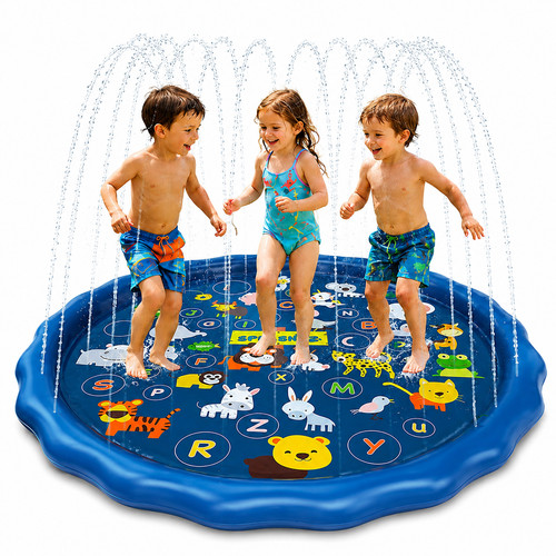 Kids splash pad sprinkler mat - pad,