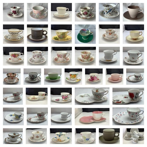 Vintage china tea cups - cups, and
