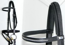 Stubben 1200 Tyrone German CRYSTAL COMFORT Bridle Custom Made Sparkle NEW