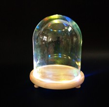 Large Glass Dome Display Bell