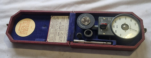 Vintage handheld tachometer - vintage,