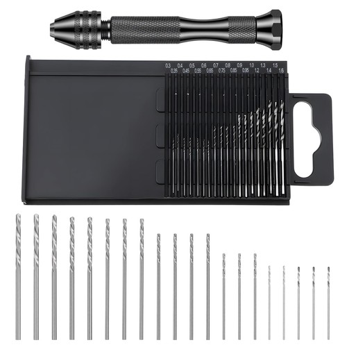 21pcs metric mini micro drill - metric,