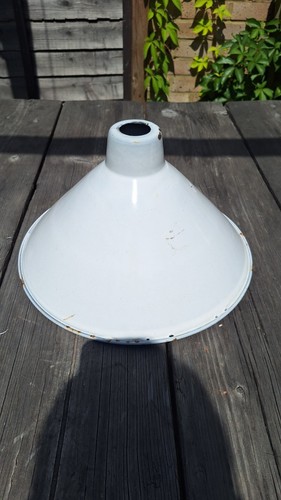 Factory enamel light shade - factory,