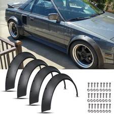 4Pcs For Toyota MR2 MK1 Fender Flares Extra Wide Body Wheel Arches Extension Kit