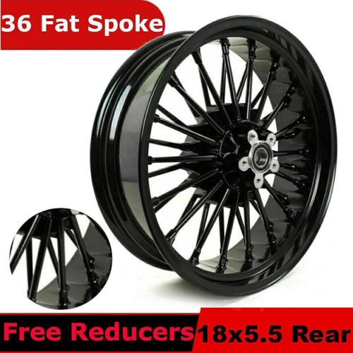 18x5 fat spoke rear - 18x5.5, wheel