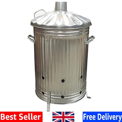 90l metal garden incinerator - 90l,