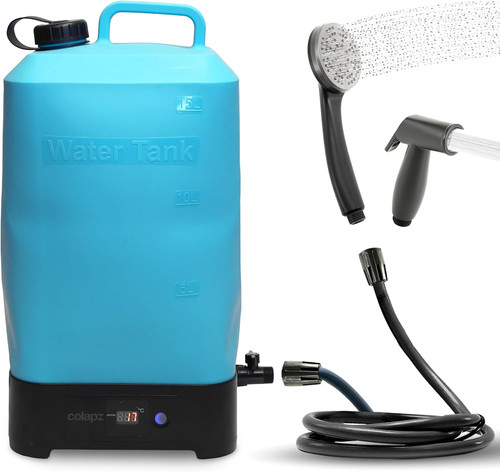 Electric heated camping - heated, shower