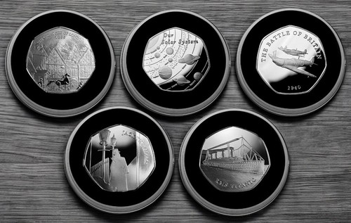 Silver commemorative coins - silver,