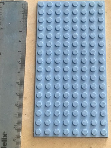Lego large light blue base - light,