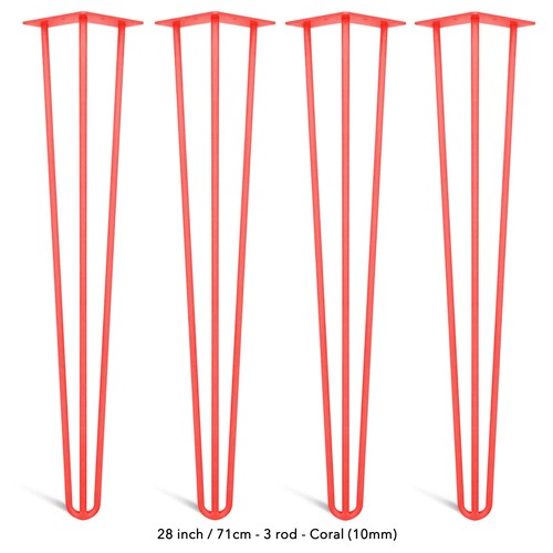 Hairpin legs set - legs, 4