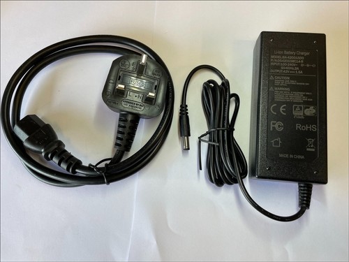 Replacement 42v charger - replacement, 1.5a