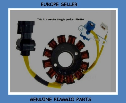 584690 stator genuine gilera - genuine,