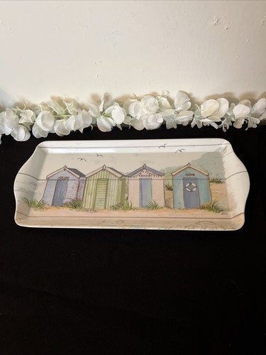 Old beach themed oblong - ‘,