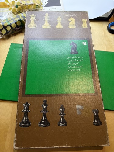Chess schaakspel wooden - schaakspel, pieces