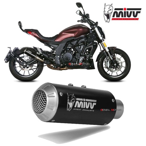 Mivv exhaust muffler mk3 black - mivv,