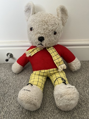 Vintage rupert the - bear, soft